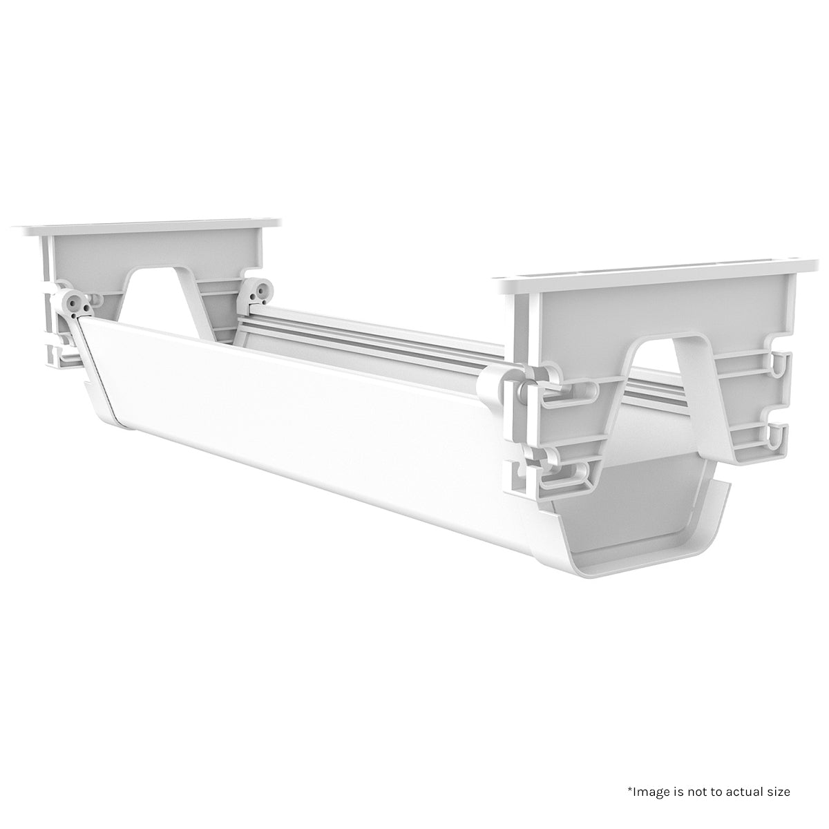 ErgoDesk Height Adjustable Under Desk Cable Management Tray (100cm) –  Lifespan Fitness