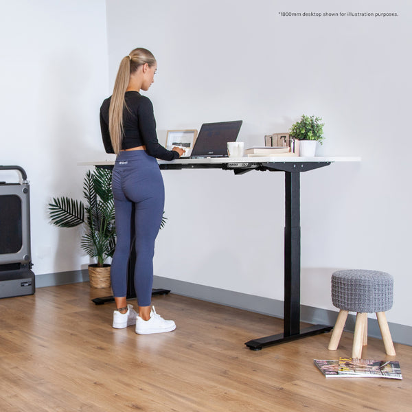 ErgoDesk Automatic Standing Desk 1500mm (White)