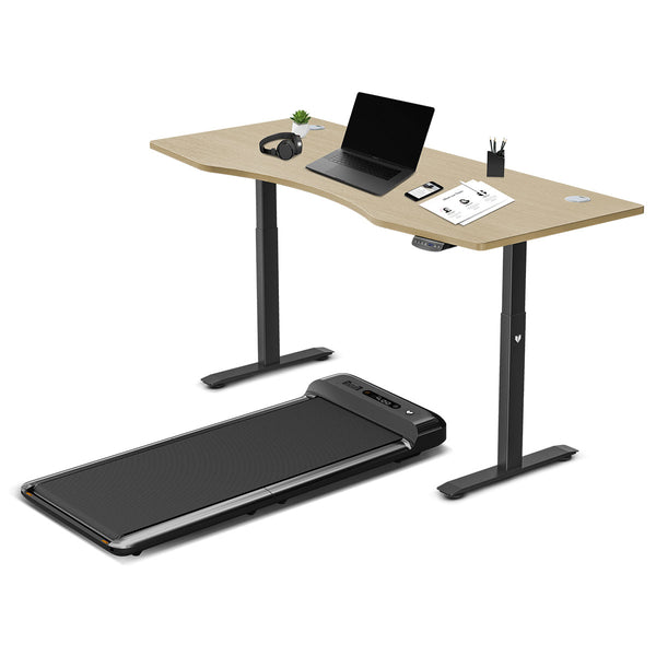 WalkingPad™ M2 Treadmill with ErgoDesk Automatic Standing Desk (Oak) 1800mm