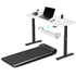 WalkingPad M2 Treadmill with ErgoDesk Automatic White Standing Desk 1500mm + Cable Management Tray