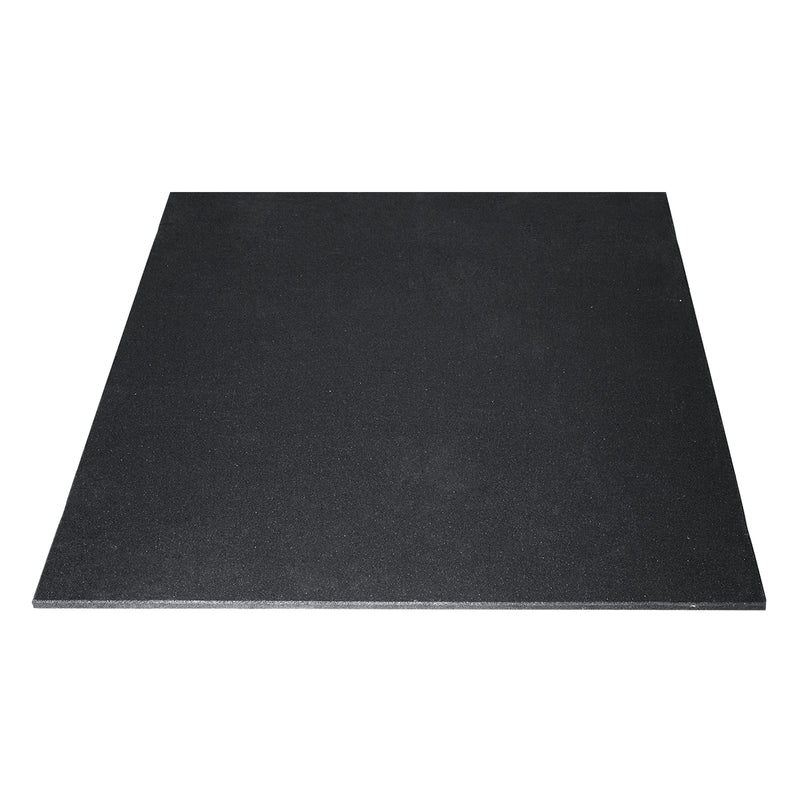 CORTEX 15mm Commercial Bevelled Edge Rubber Gym Tile Mat (1m x 1m) Pack of 16