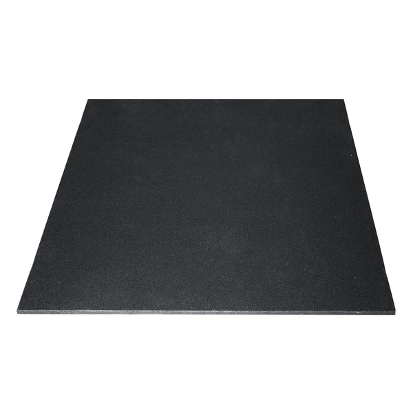 CORTEX 15mm Commercial Bevelled Edge Rubber Gym Tile Mat (1m x 1m) Pack of 6