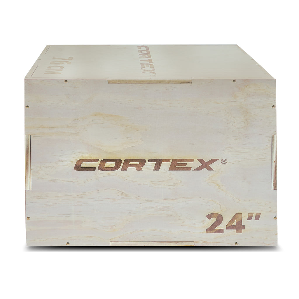 Plyo Box 3-in-1 In Legno Homcom Per Allenamento A Casa Palestra Salto Naturale