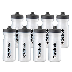 Reebok Water Bottle (500ml, Clear) Pack of 8