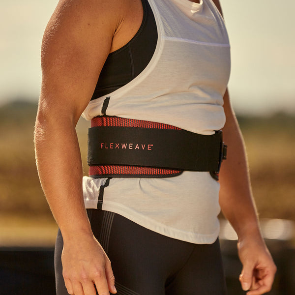 Reebok Flexweave Powerlifting Belt - Red