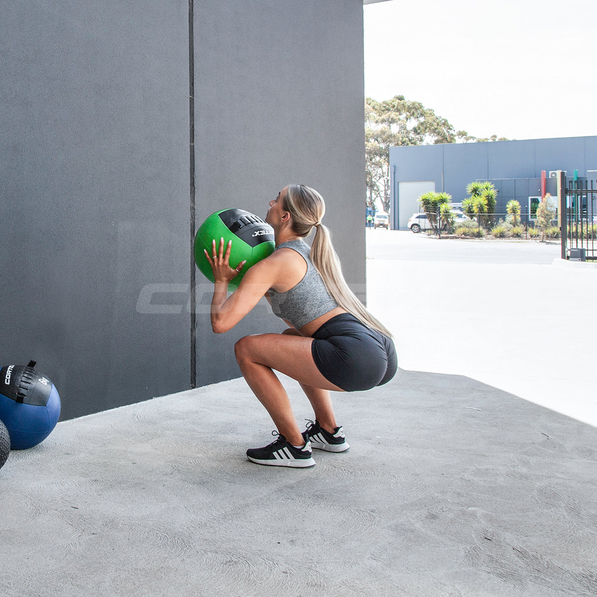Kettlebell wall online ball